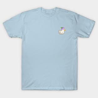 Duck with a Flower Hat T-Shirt